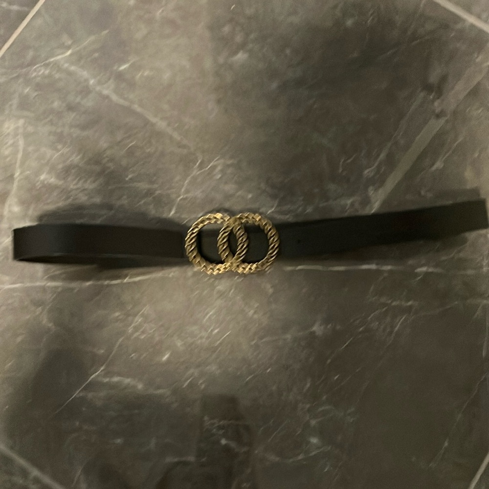 Black and Gold belt